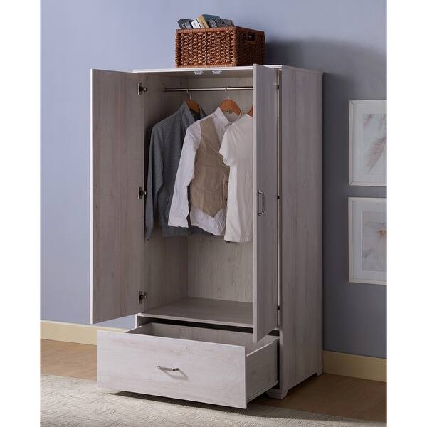 Carbon Loft Jorchid Contemporary 1 Drawer Storage Armoire Overstock 30064955