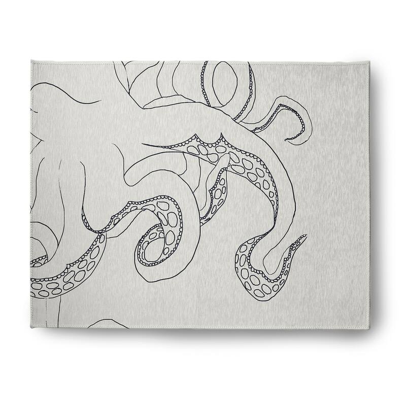 Gus Nautical Chenille Rug - White - 8' x 10'
