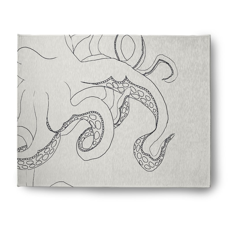 Gus Nautical Indoor/Outdoor Rug - White - 8' x 10'