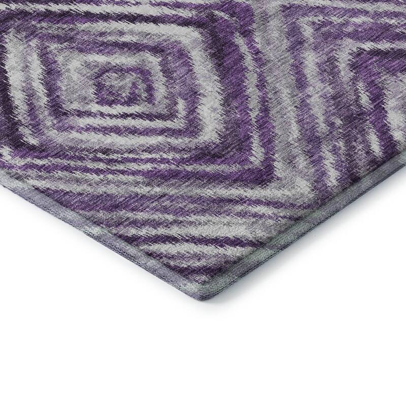 Premium Washable Super Soft Modern Diamond Mayfield Rug