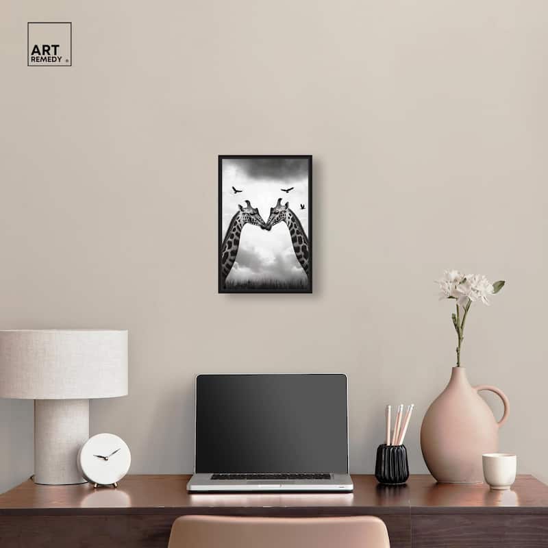 Giants in Love II Canvas by Art Remedy