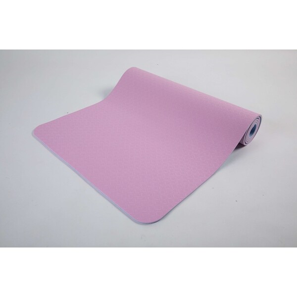 Premium 6mm Print Extra Thick Non Slip Exercise & Fitness Mat Yoga