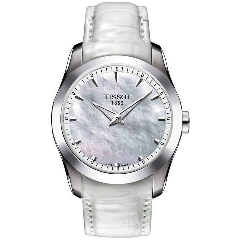 Tissot Women's Couturier Mother of pearl Dial Watch - T0352461611100 - Mother of pearl - 6 (36)