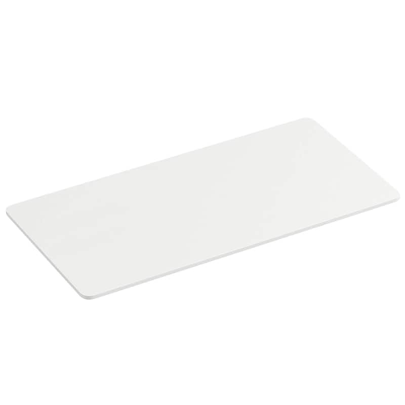 Costway 48” x 24” Whole Piece Table Top with Safe Rounded Corners for - White