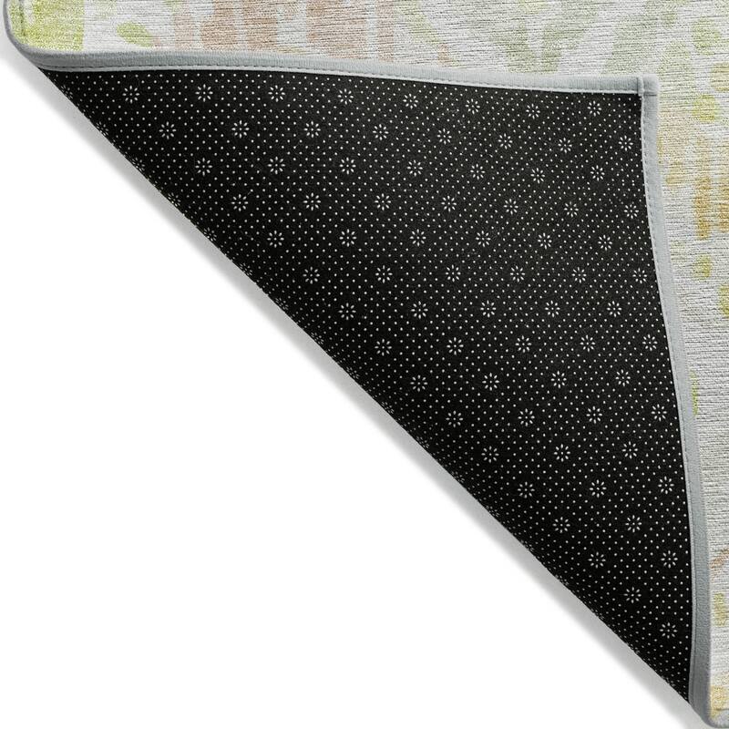 HomeRoots Geometric Transitional Rectangle Outdoor Rug