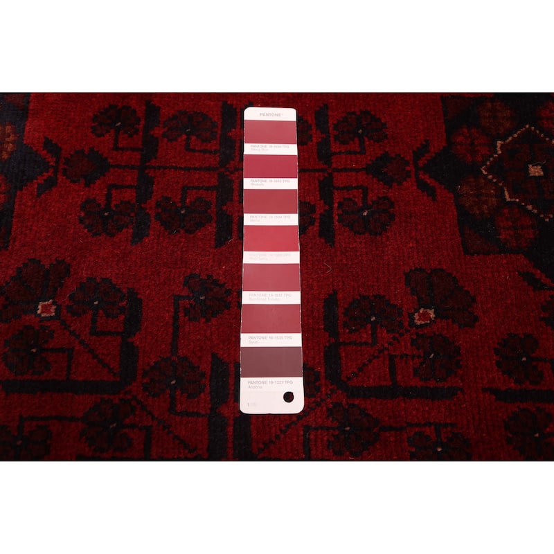 ECARPETGALLERY Hand-knotted Finest Khal Mohammadi Red Wool Rug - 10'2 x 12'7