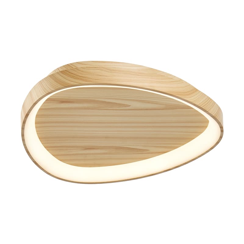 Wall Lamp Natural Wood - N/A