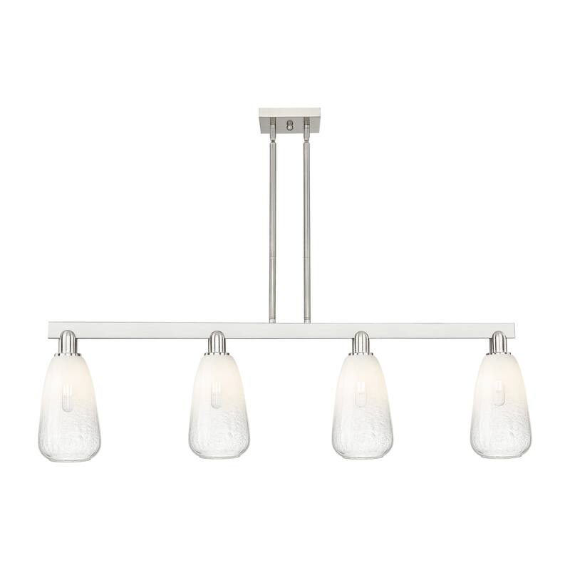 Innovations Lighting Urban Downtown - Brookhaven Almond - 4 Light 48" Stem Hung Island Light