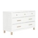 preview thumbnail 1 of 9, Evolur Loft Double Dresser White White