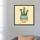 preview thumbnail 16 of 16, iCanvas "Flowering Succulent III" by Tava Studios Framed