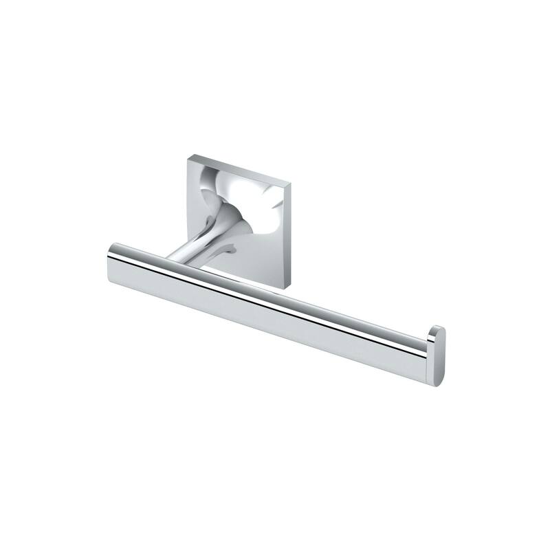 Gatco 5583 Waterline Wall Mounted Euro Toilet Paper Holder - Chrome