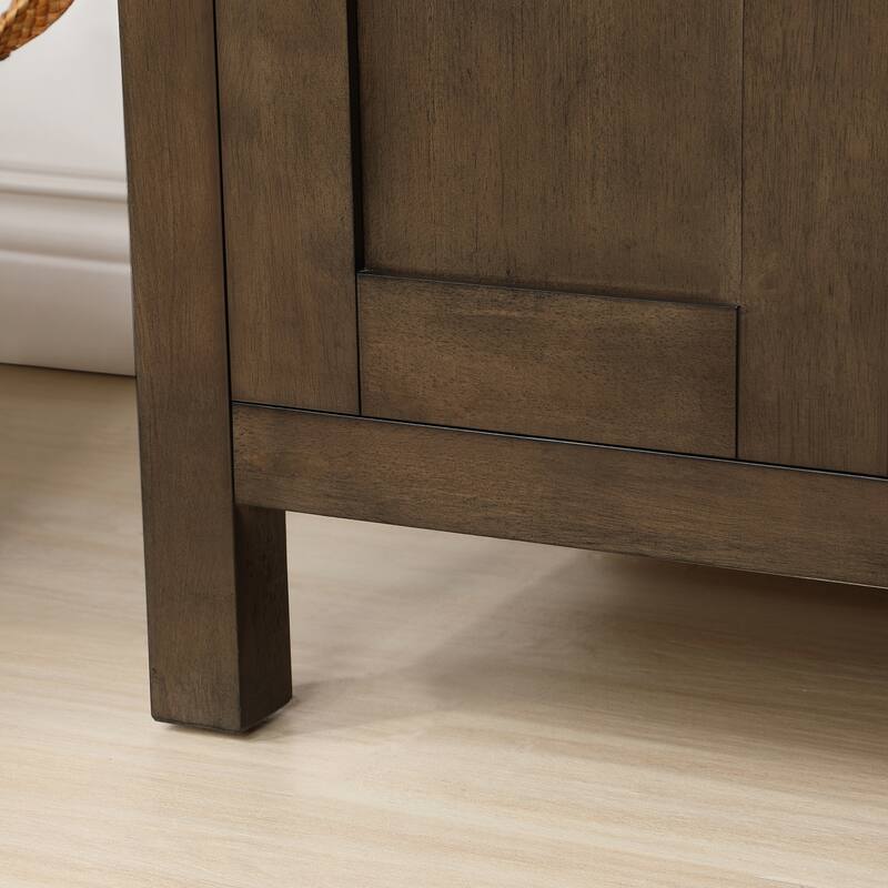 OVE Decors Tahoe 48 in. Modern Almond Latte Vanity