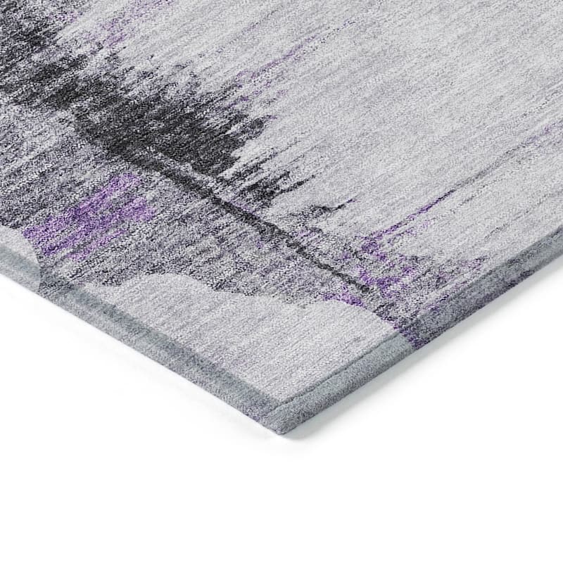 Machine Washable Indoor/ Outdoor Chantille Abstract Cloud Rug