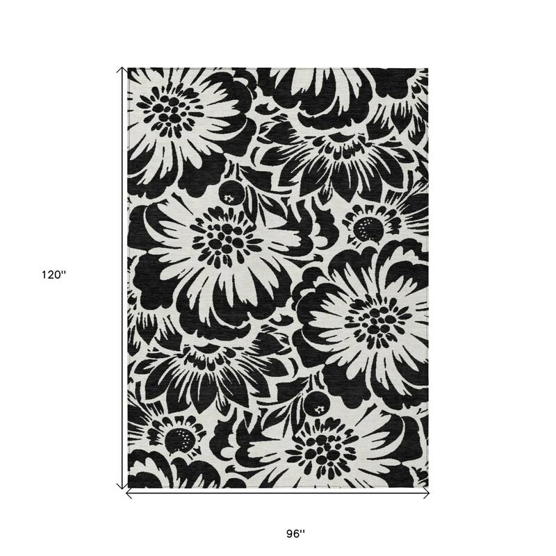 Gana Botanic Elegance Weather Resistant Blended Style Outdoor Rug