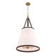 preview thumbnail 10 of 9, Crystorama Lighting Group CAL-2406 Callahan 6 Light 21" Wide Pendant