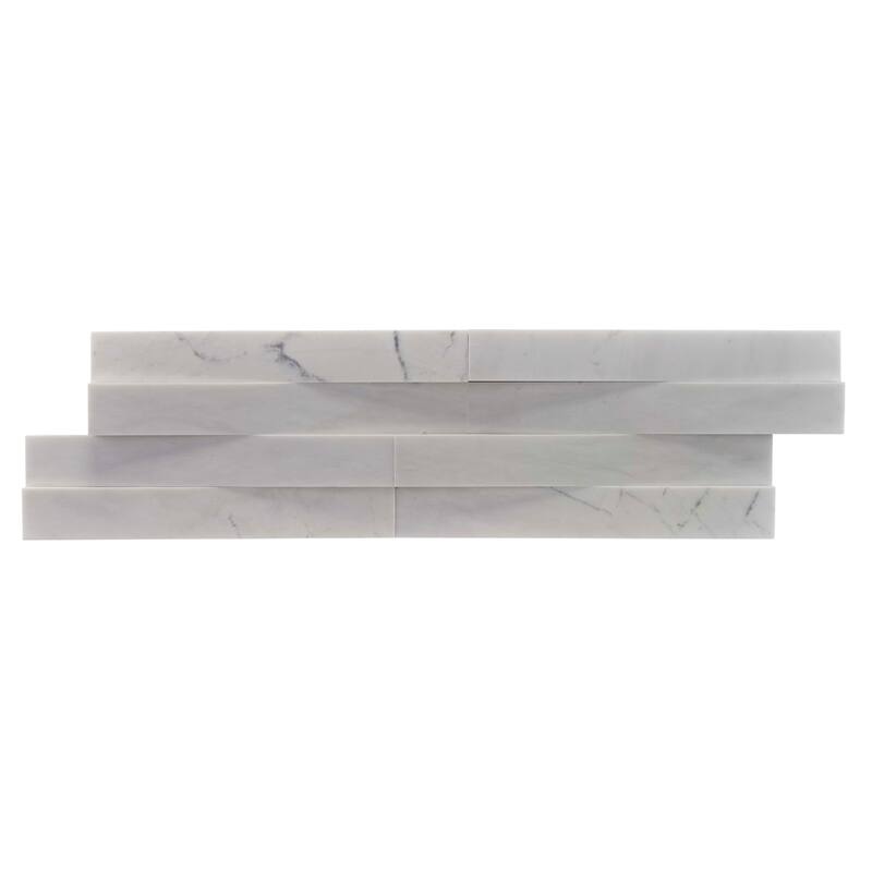 Cruz Bay Studio MKT22827 Weave - 6" x 22" Brick Wall Tile - Honed