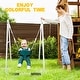 preview thumbnail 1 of 5, Toddler Swing with Stand, Swing Set for Toddler Baby