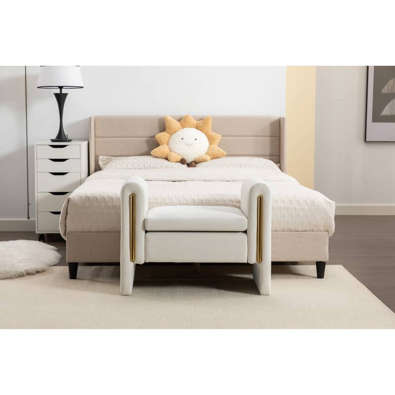 Single Bench Shoe Bench Makeup Bench For Bedroom Indoor