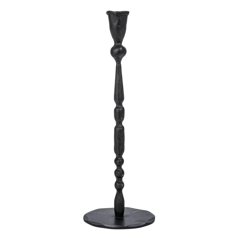 Decorative Hand-Forged Metal Taper Holder