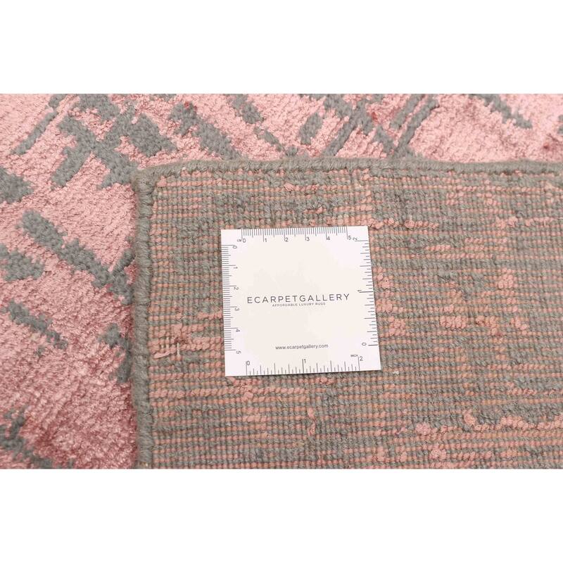 ECARPETGALLERY Hand-knotted Elysian Salmon Rug - 4'11 x 7'9