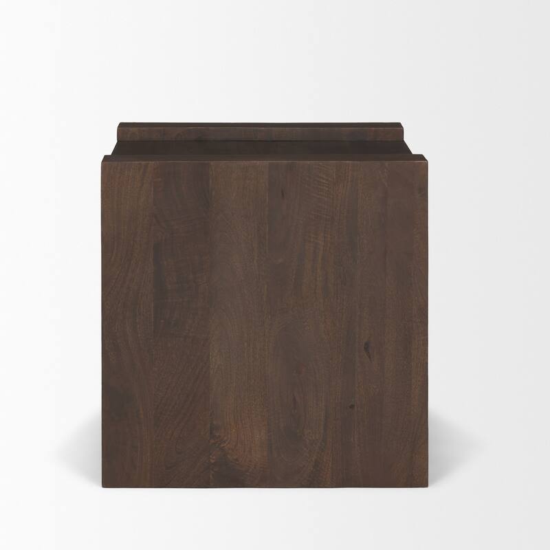 Wesson Light / Dark Brown Wood Accent Table