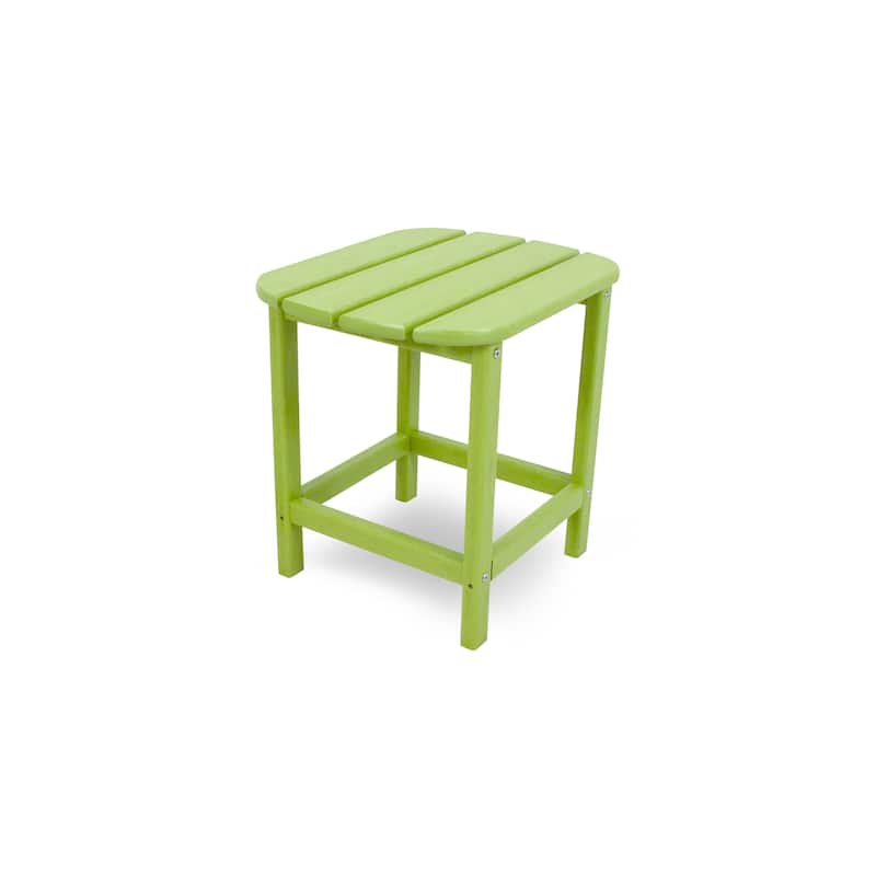 POLYWOOD South Beach 18 inch Outdoor Side Table