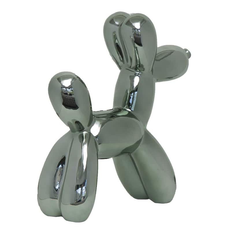 Interior Illusions Plus Ceramic Dog Piggy Bank - 12in tall