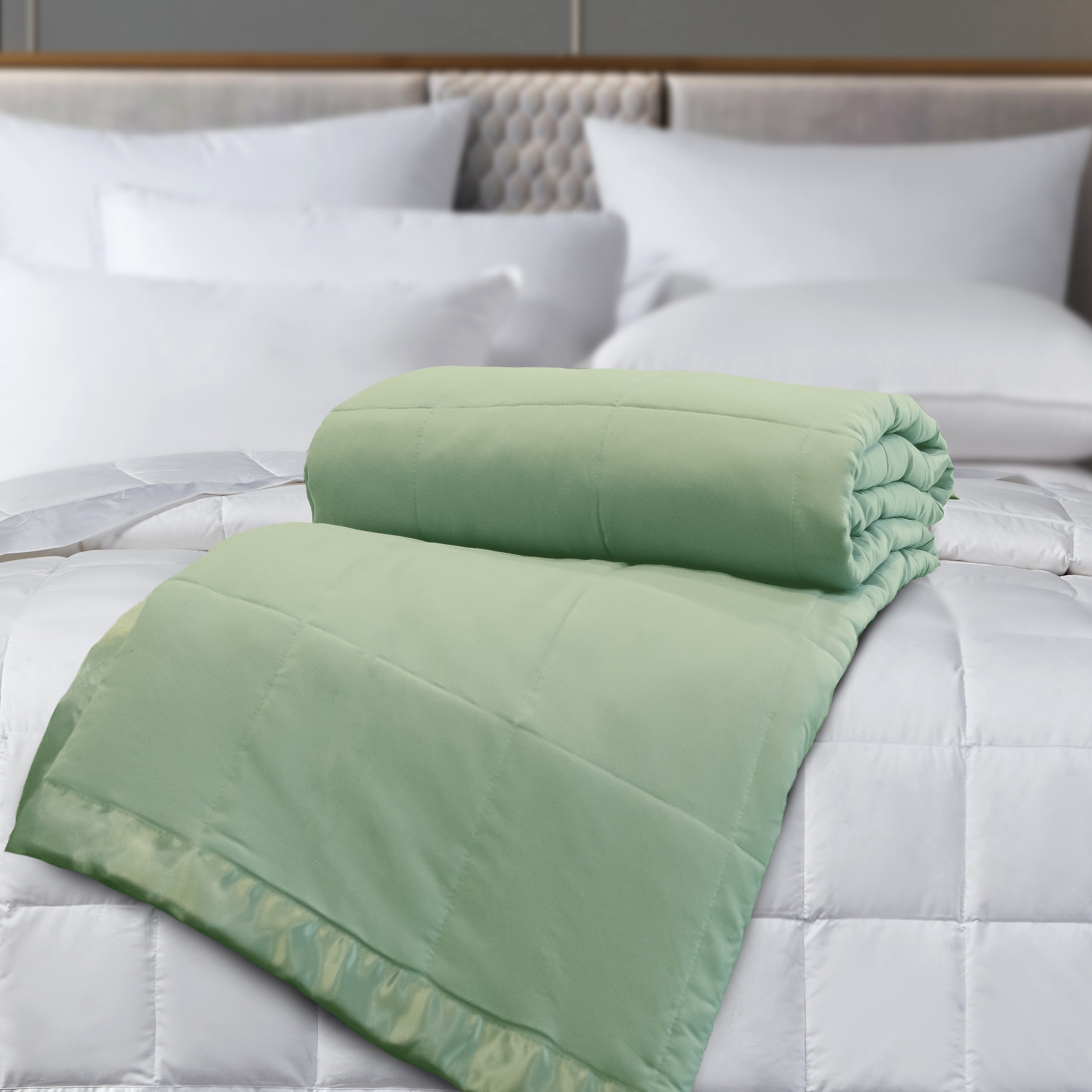 Microfiber hot sale down throw