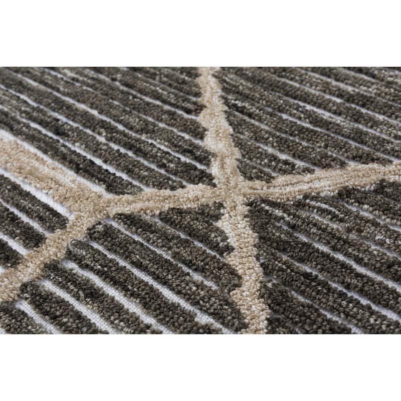 Alora Decor Vista Geometric Hand-tufted Rug