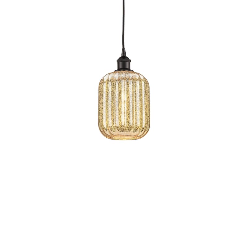 Innovations Lighting 616-1P-12-7 Preston Pendant Preston 7" Wide Mini - Oil Rubbed Bronze / Mercury