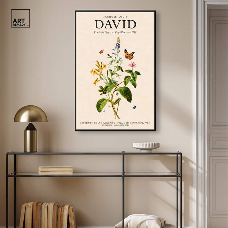 David's Delicate Flowers Canvas by Art Remedy