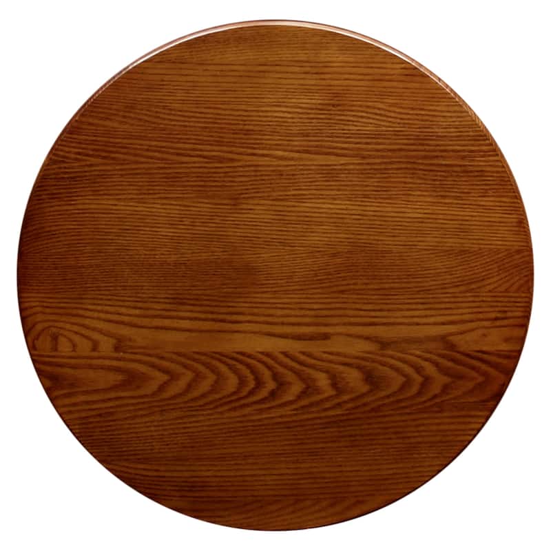 Leick Home Mission Round End Table with Drawer