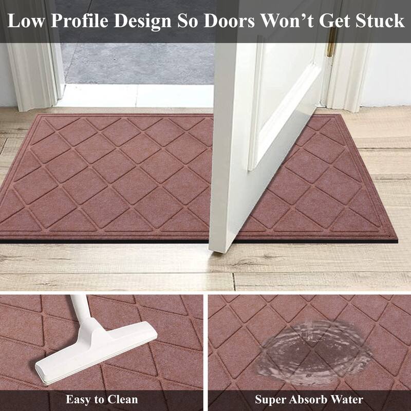 A1HC Water retainer Indoor/Outdoor Doormat, 24" x 36"