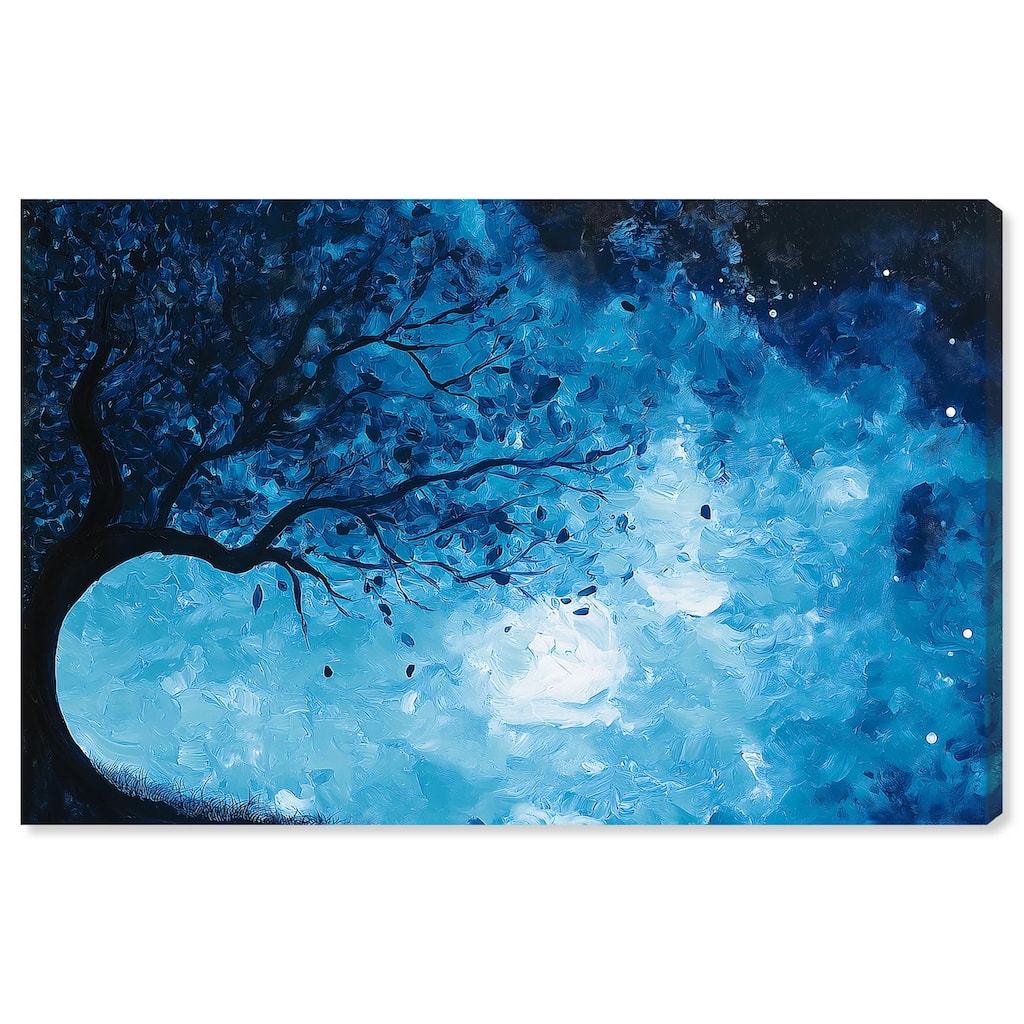Fire and Ice Tree II Canvas by Art Remedy, Gallery Wrapped