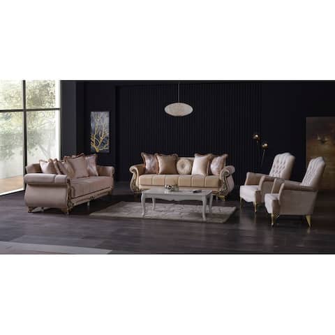 Monys 3-piece 1 Sofa, 1 Loveseat And 1 Chair Living Room set