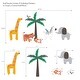 preview thumbnail 3 of 2, Bedtime Originals Lollipop Jungle Colorful Safari Themed Wall Decals/Stickers