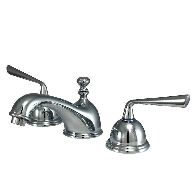 Kingston Brass Silver Sage 1.2 GPM Widespread Bathroom Faucet with - Polished Chrome