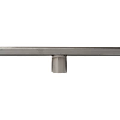 ALFI brand 59" Stainless Steel Linear Shower Drain with Groove Lines