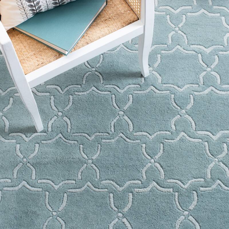 SAFAVIEH Handmade Chatham Hasmik Modern Moroccan Wool Rug