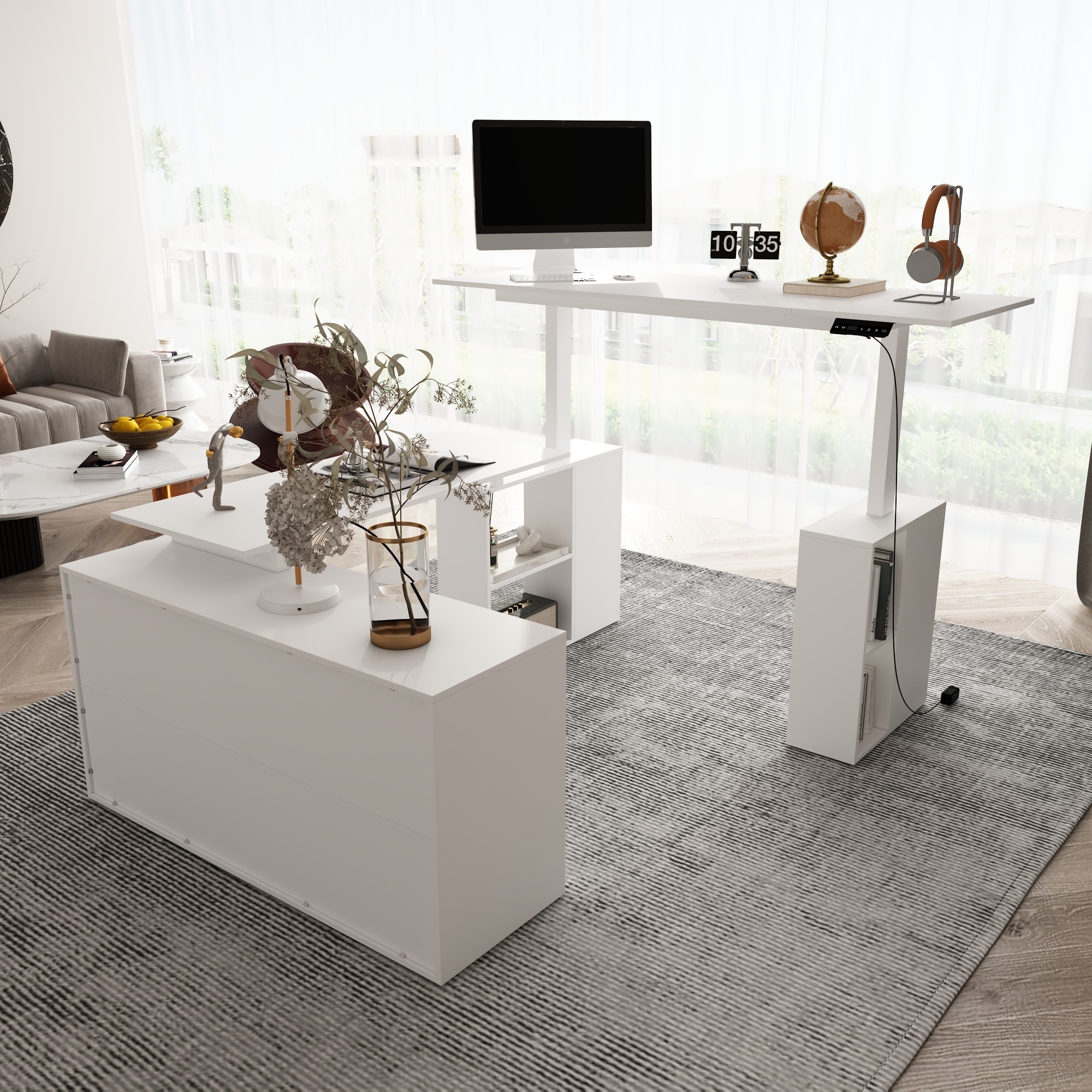 White Standing Desks - Bed Bath & Beyond