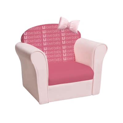 Original Kids Sofa with Armrest and Thick Cushion - 23" x 16.5" x 21.5" (L x W x H)
