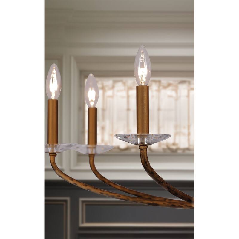 Minka Lavery 5287 Atella 8 Light 36" Wide Taper Candle Style