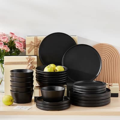 vancasso PLAYB Stoneware Dinnerware Set Service for 6