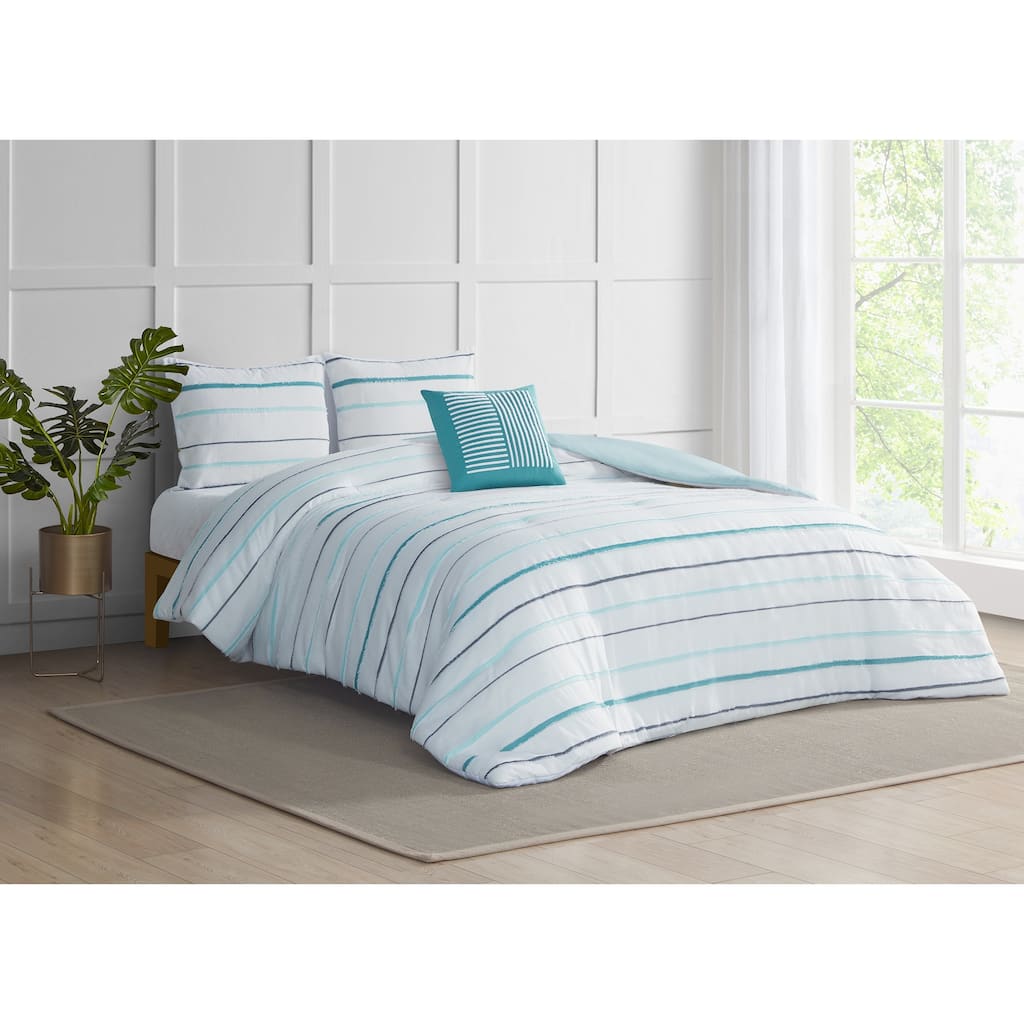 Hunter 4 Piece Reversible Comforter Set