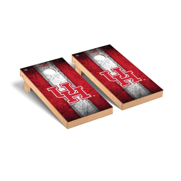 slide 2 of 5, University of Houston Cougars 2x4 Pro Cornhole Boards - V3 Include Carrying Case