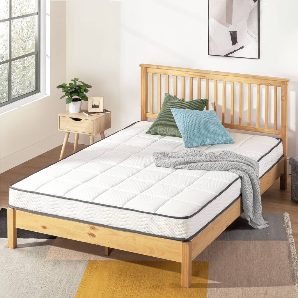Crown Comfort 6 Inch Bonnell Spring Mattress with Comfort Foam Top