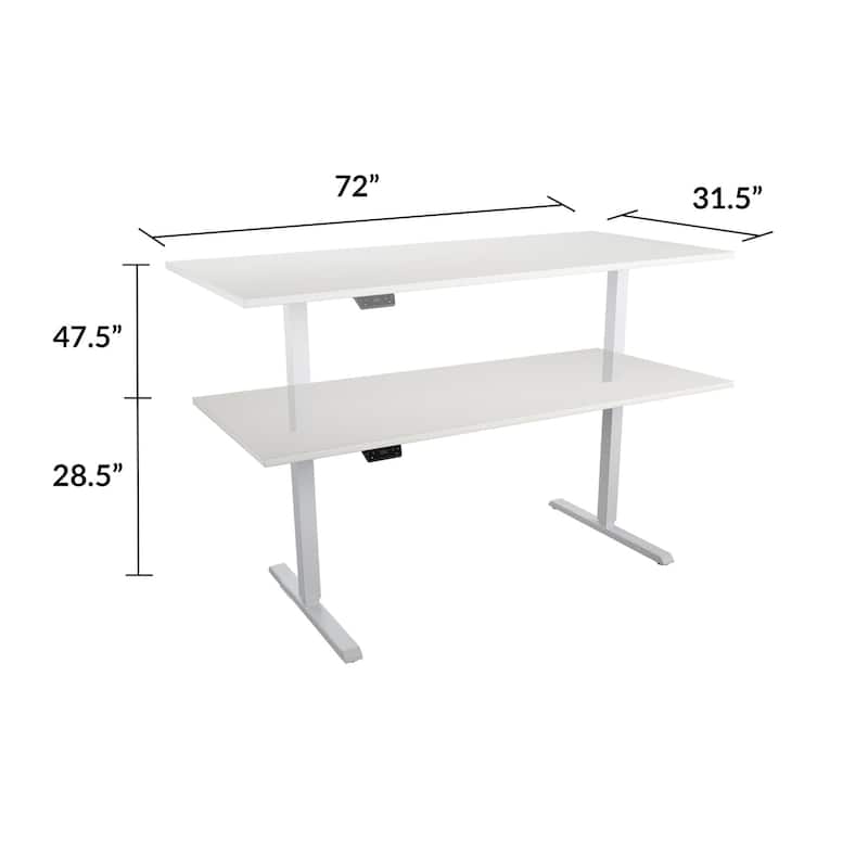 Bridgeport E-Lift Adjustable Height Pro-Desk