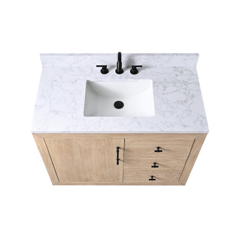 Vanity Art Bathroom Vanity with Sink and Top