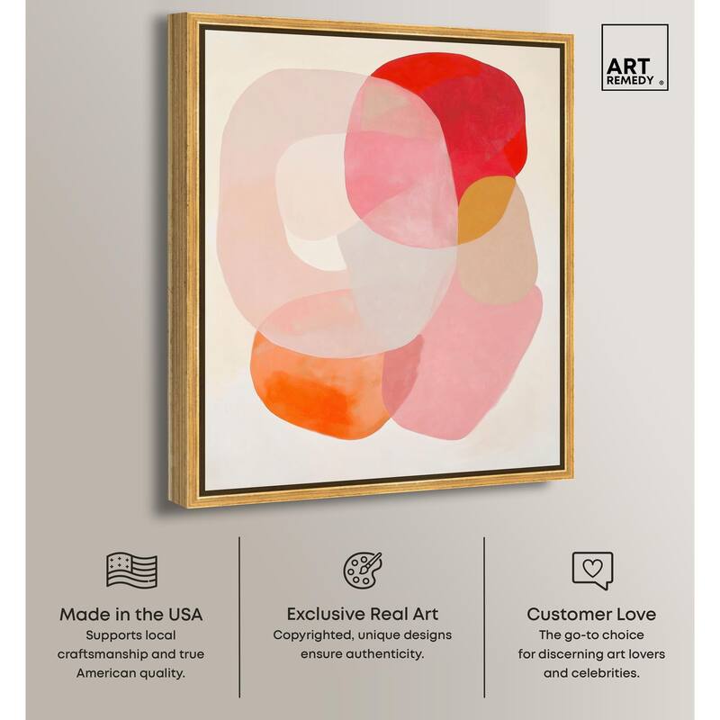 Gradient Genesis Canvas by Art Remedy