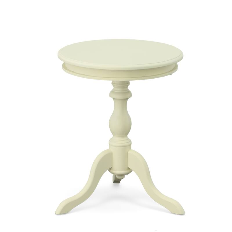 Carolina Living Gilda Side Table - Antique Ivory